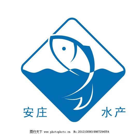 水产标志 水产 标志 鱼 企业logo标志 标识标志图标 矢量 cdr图片