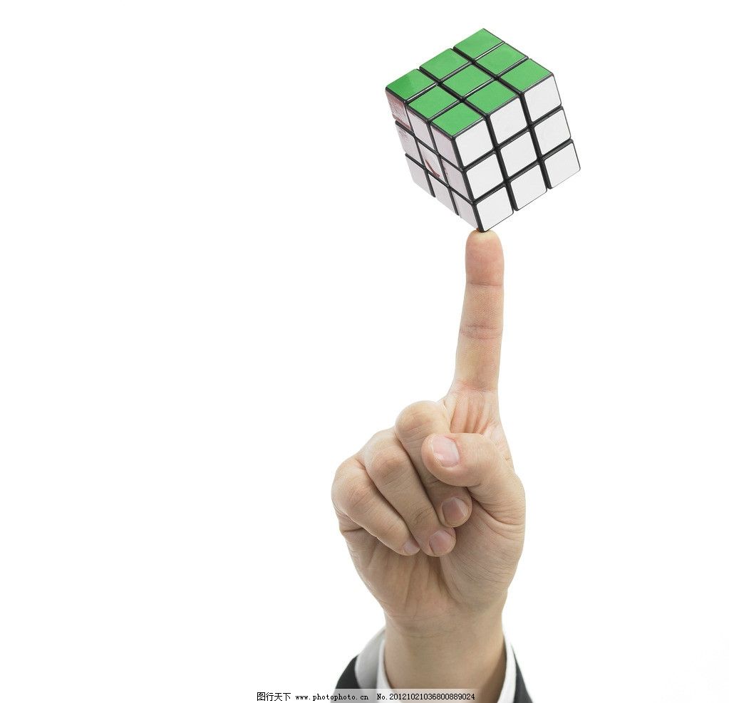 魔方 商务魔方图片,手顶魔方 玩魔方 魔方展示