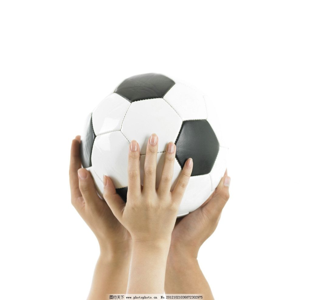 足球 手托足球图片