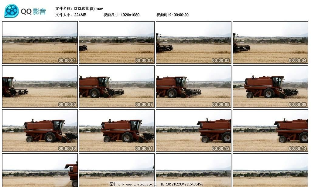 农业收割机高清实拍视频素材 农业 农田 农村 乡下 农耕 耕地 耕田 播种 种田 种庄稼 播种地 收割机 丰收 金秋 秋天 耕地机 农用机械 农用车 撒药 打药 高清 标清 实拍 动态素材 视频素材 背景视频 影视 多媒体设计 非线编 画面素材 1080P 720P AE After Effects 模版 非线性编辑 源文件 MOV