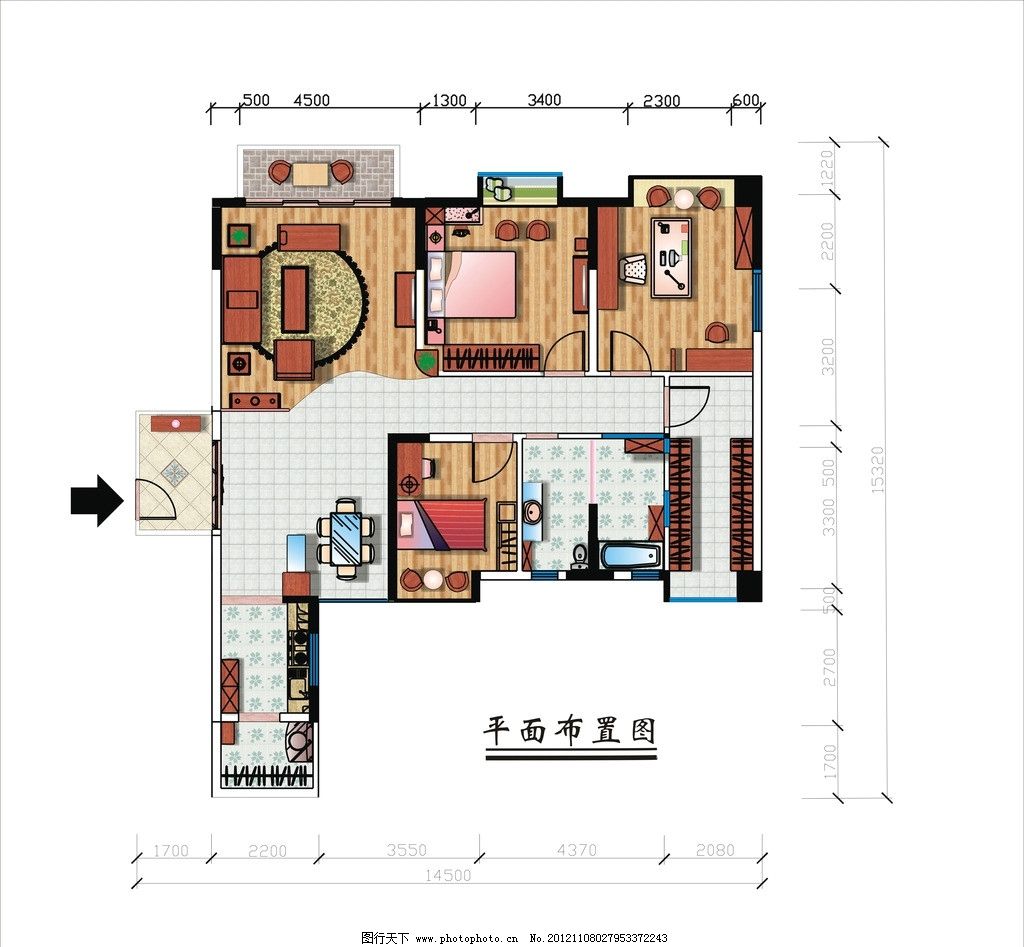 文化建设教室布置平面图2003|班级布置平面图 – 设计本装修效果图