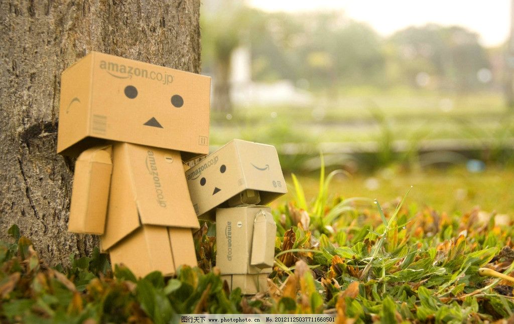 盒子人 箱子人 玩具人 纸箱人阿楞 箱子小人 阿楞纸箱人 纸箱人素材