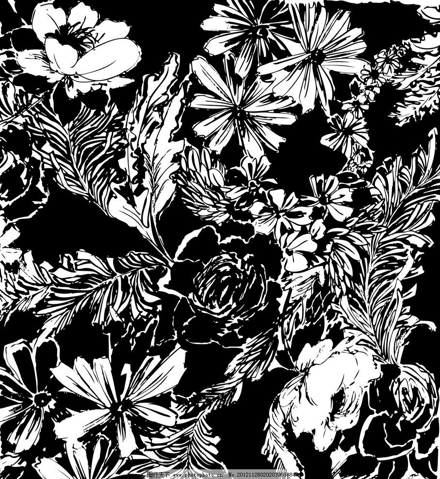 花纹 底纹 背景 印花 印花底纹 花 花布 欧式 欧美 欧式花纹 欧式底纹 花边 布料 面料 碎花 服装设计 童装 设计 女童 女装 底纹背景 花纹花边 底纹边框 矢量 其他设计 广告设计 AI 花纹底纹背景矢量图