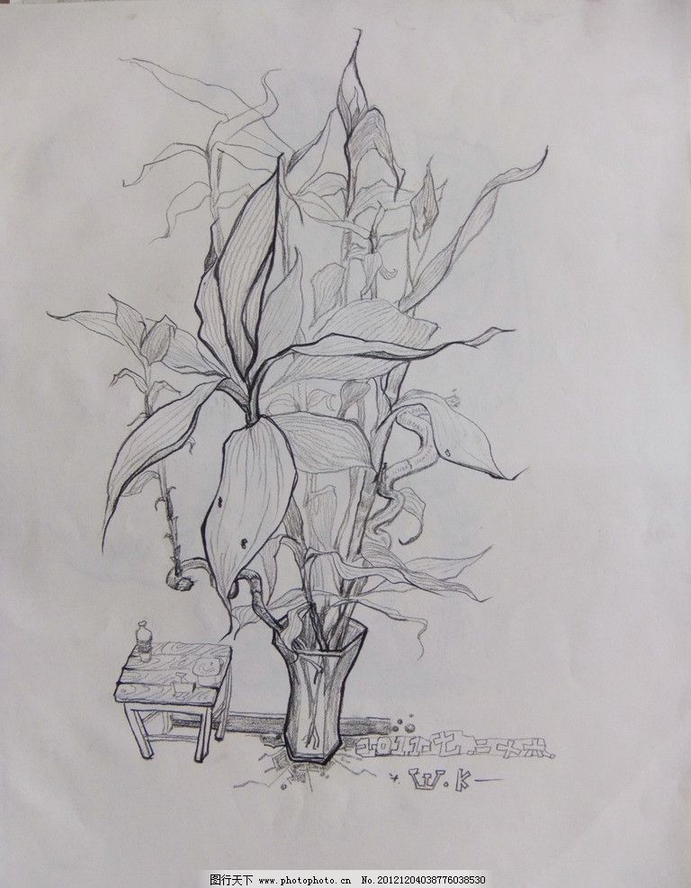 车站广场速写图片展示