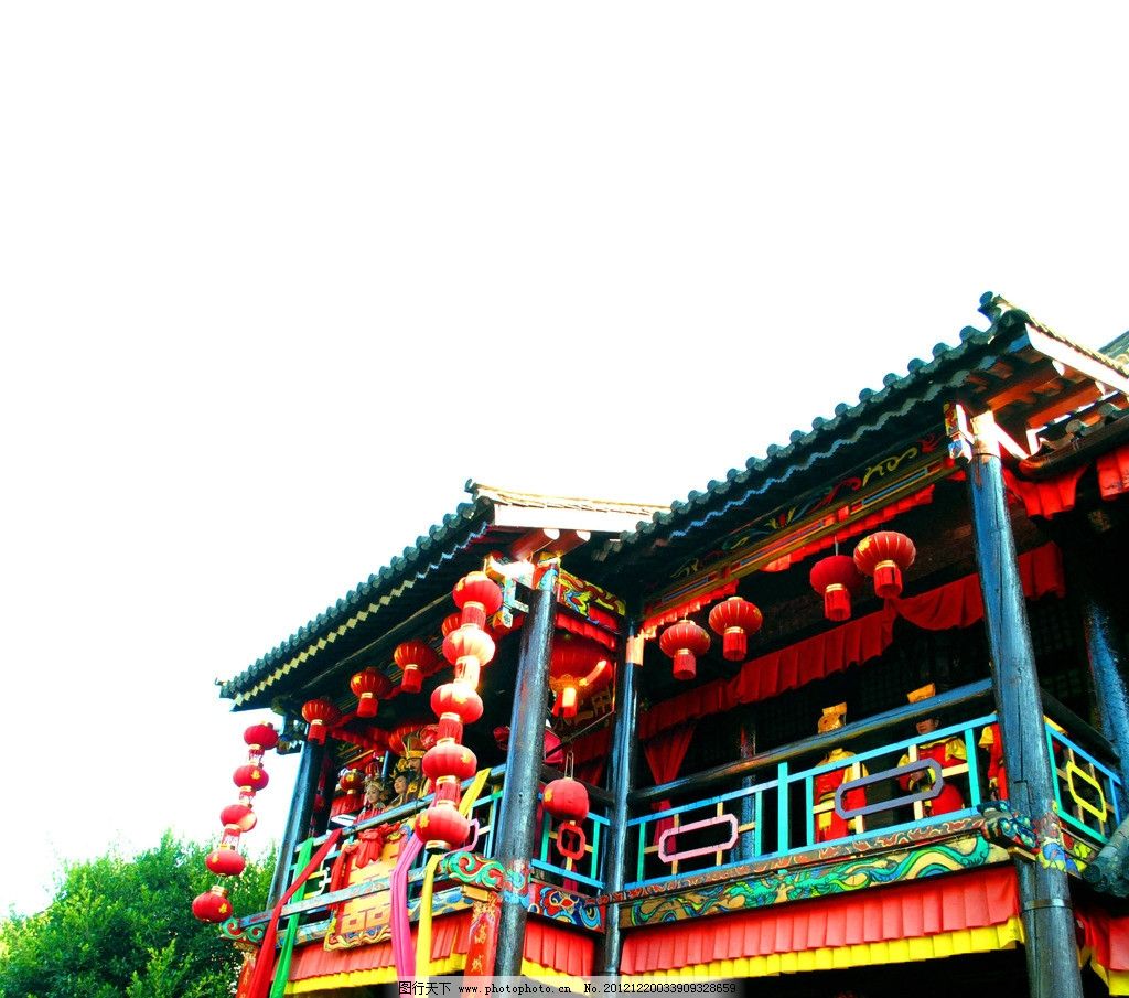 古建筑图片,抢绣球 大理 云南 昆明 丽江 绸子 红