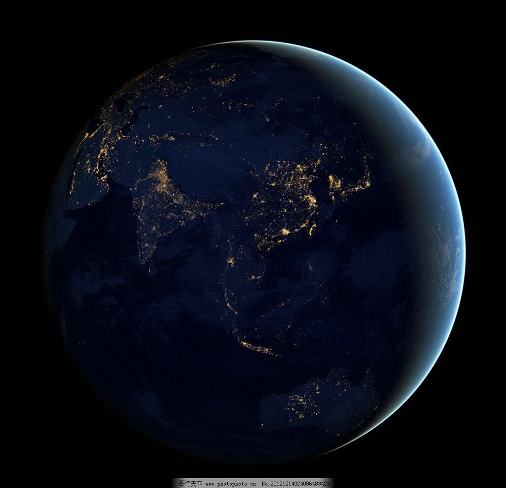 这张全球夜景卫星图是真的么？ - 知乎