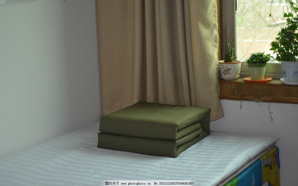 军被子,军队,内务,整齐,宿舍,生活素材,生活百科,摄影,300DPI,JPG